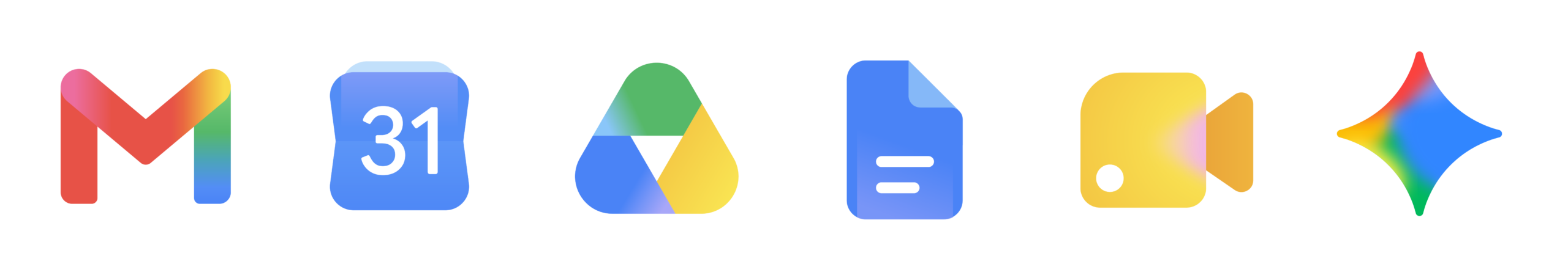Google Workspace 主要アプリケーション